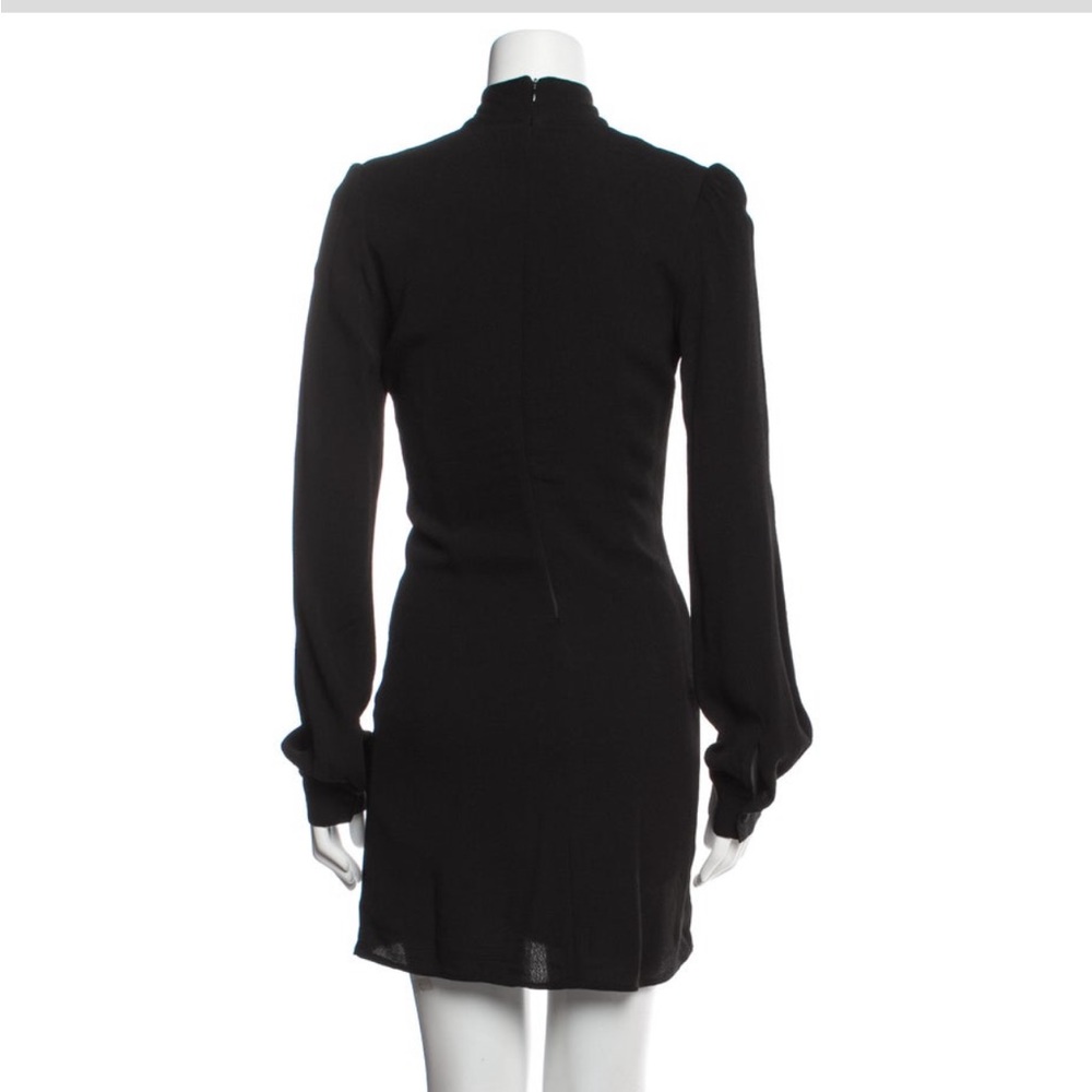 Stone cold Fox black mock neck mini dress - Picture 2 of 3